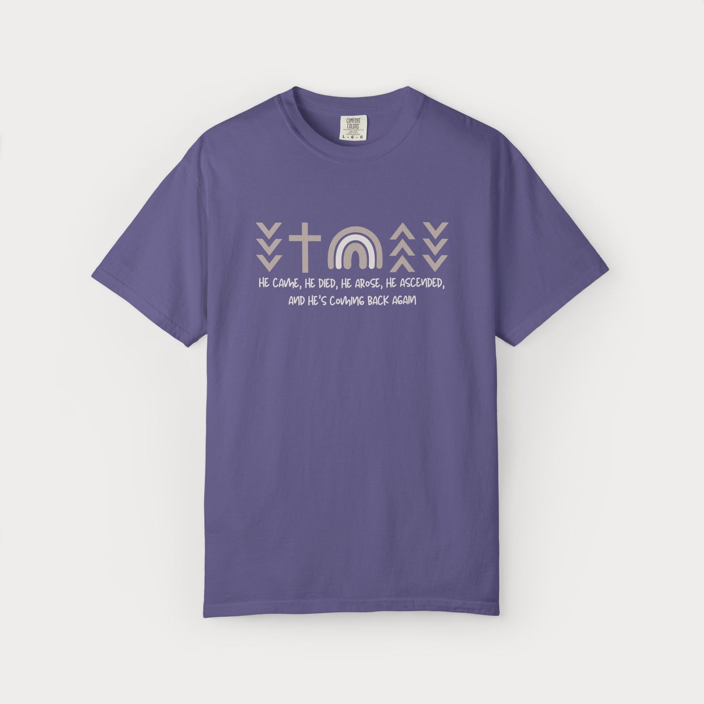 He Did Things Comfort Colors® Graphic Tee