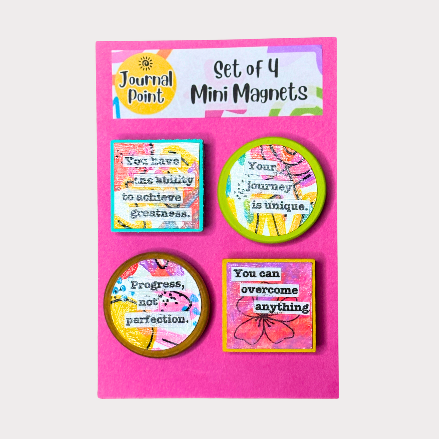 Mini Magnets Set of 4