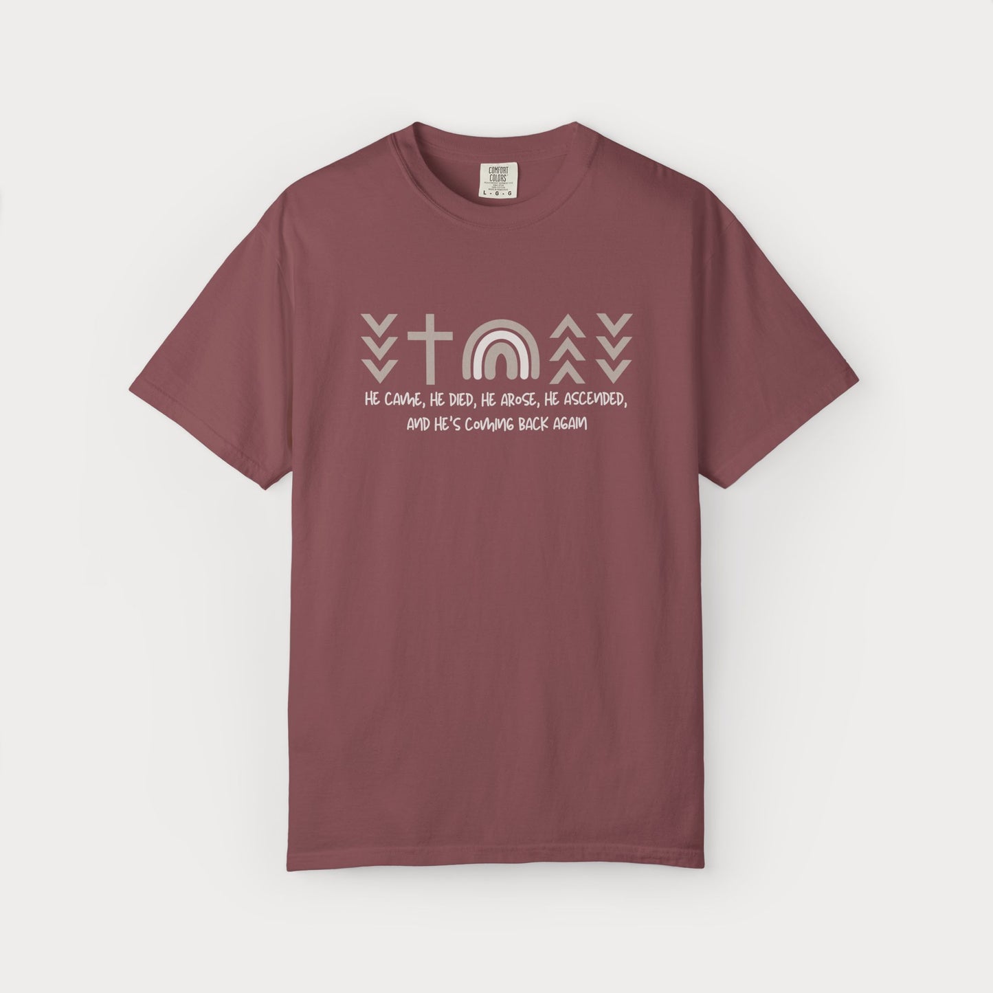 He Did Things Comfort Colors® Graphic Tee