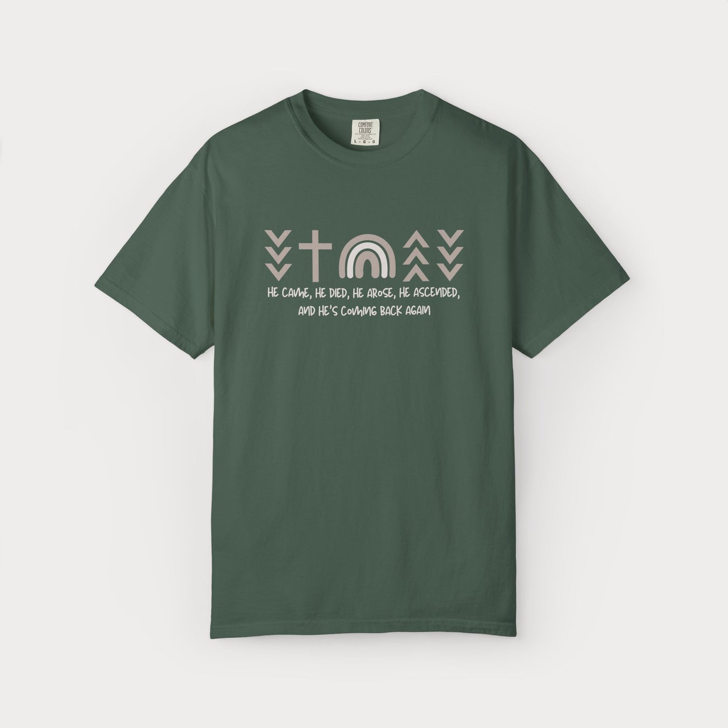 He Did Things Comfort Colors® Graphic Tee