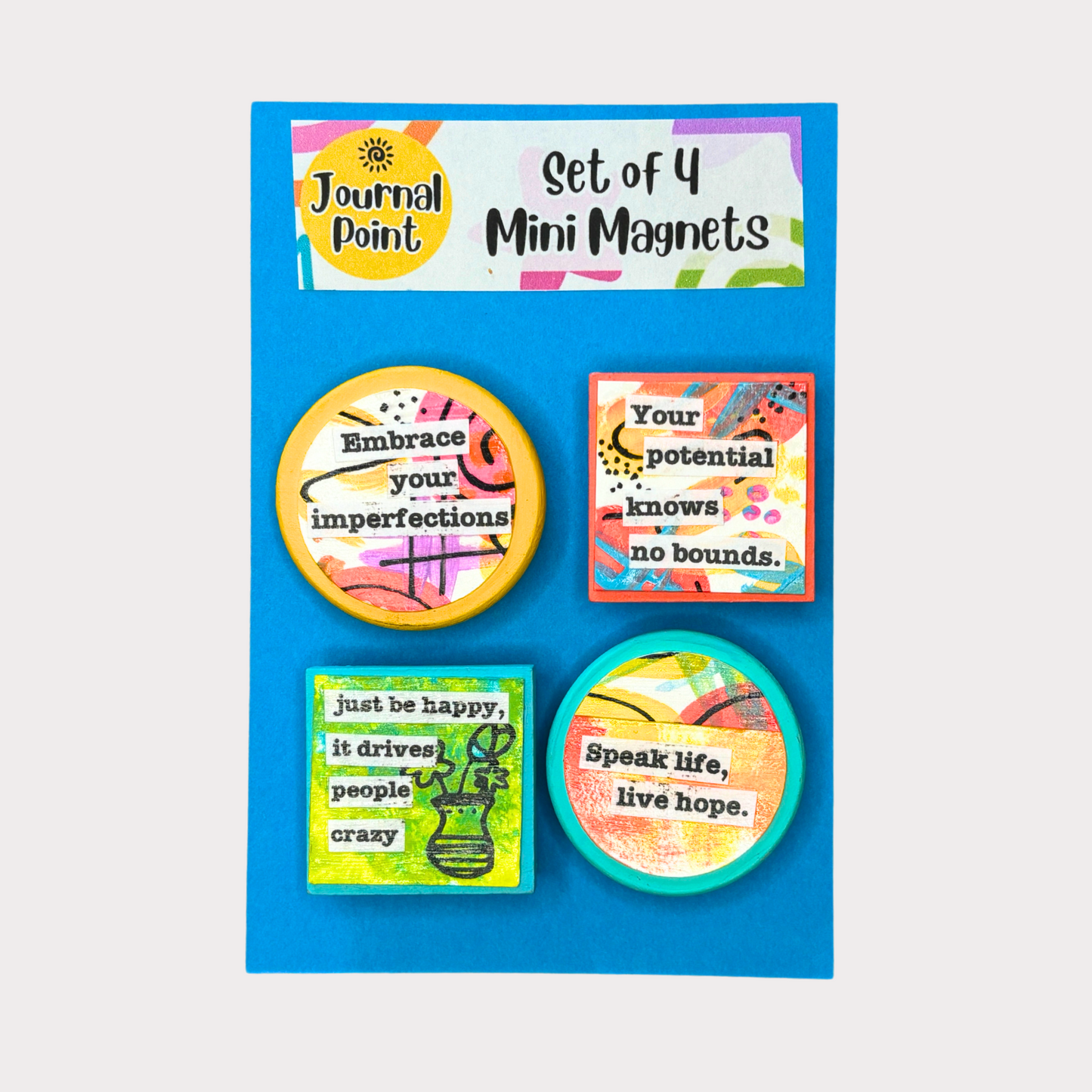 Mini Magnets Set of 4