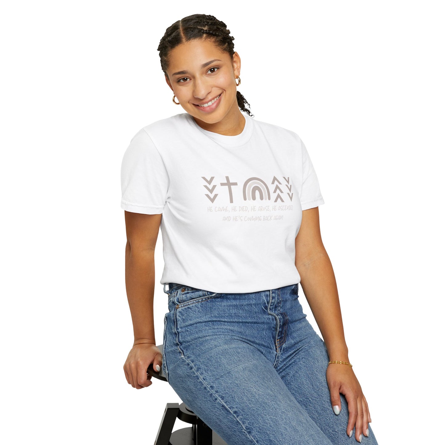 He Did Things Comfort Colors® Graphic Tee
