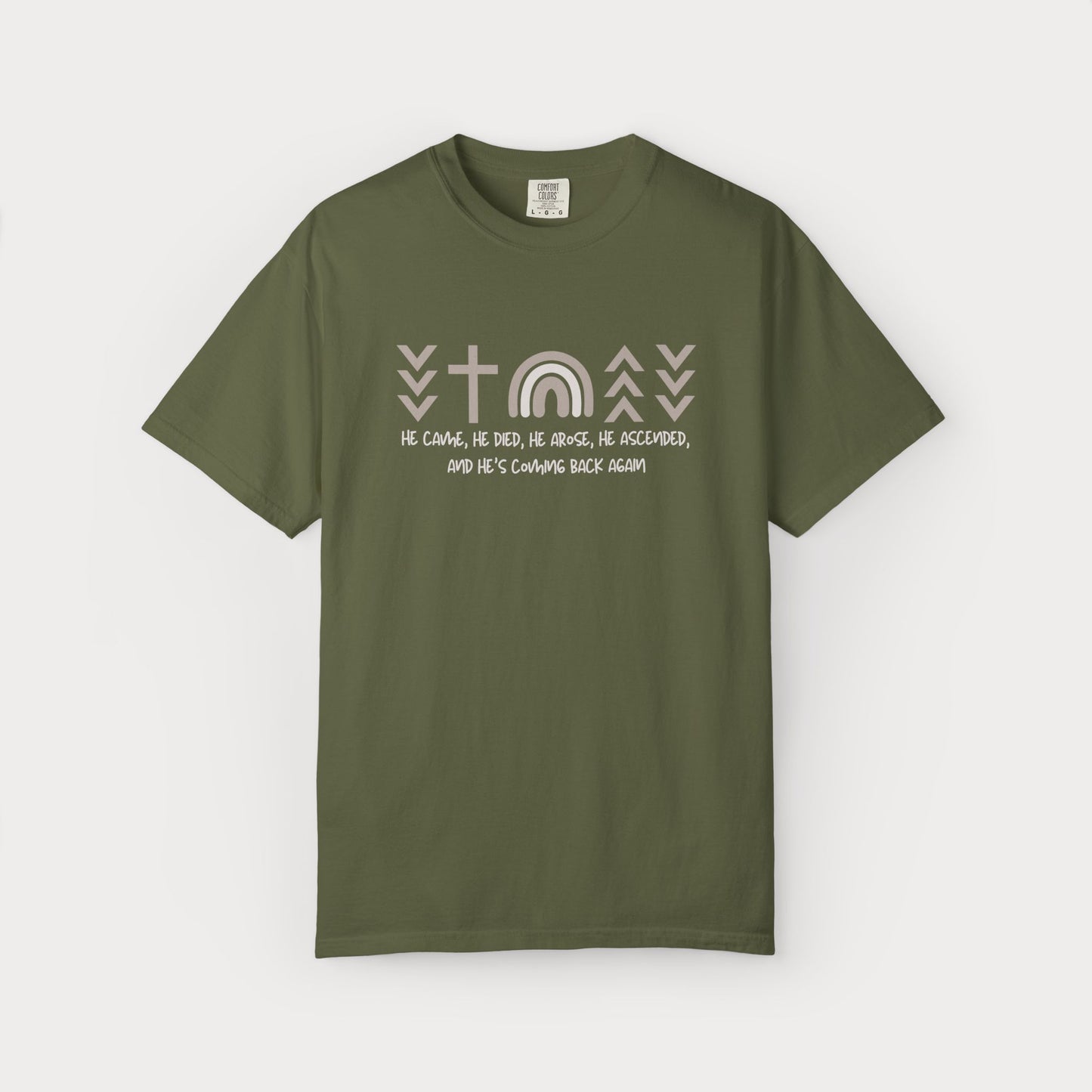 He Did Things Comfort Colors® Graphic Tee