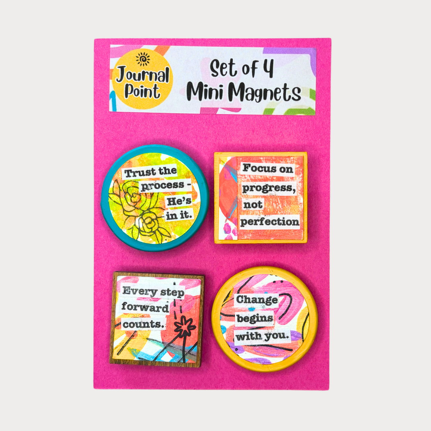 Mini Magnets Set of 4