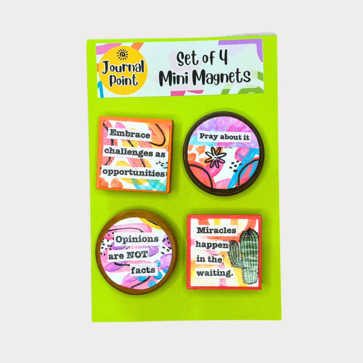 Mini Magnets Set of 4