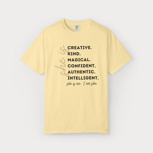 She Is Graphic Tee