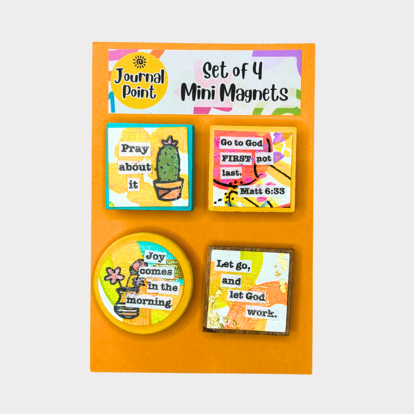 Mini Magnets Set of 4
