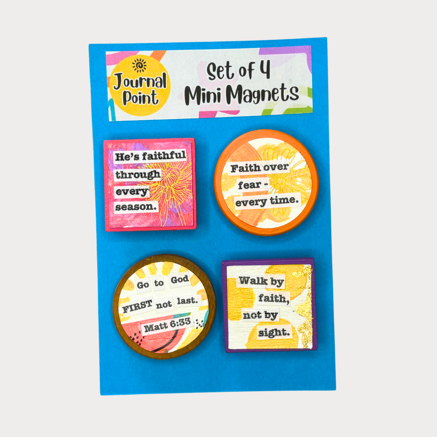 Mini Magnets Set of 4