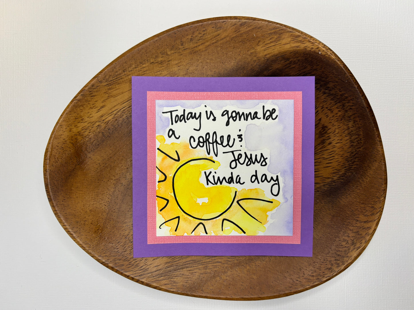 Coffee & Jesus - Mini Painting