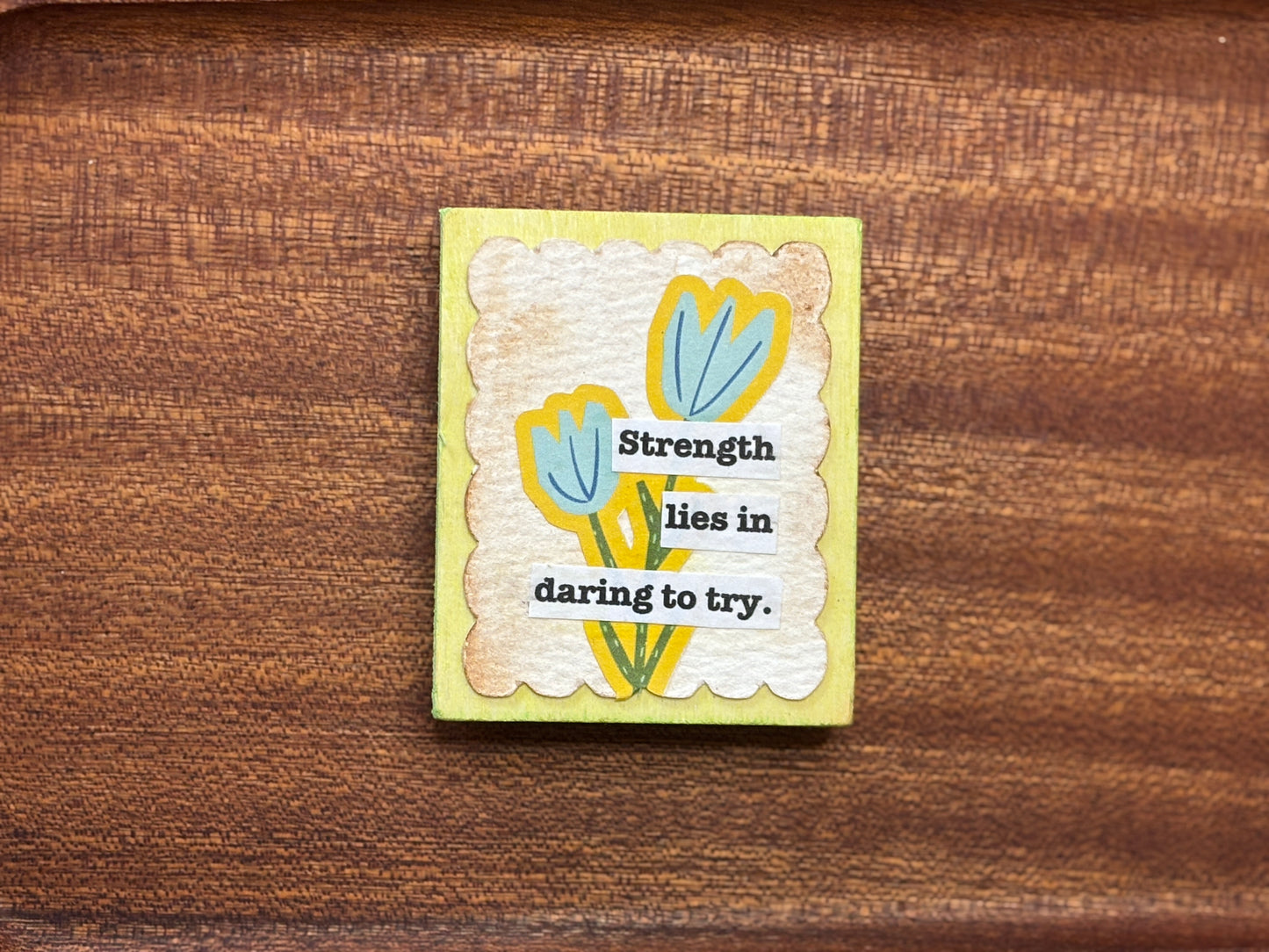 Dare to Try - Magnet