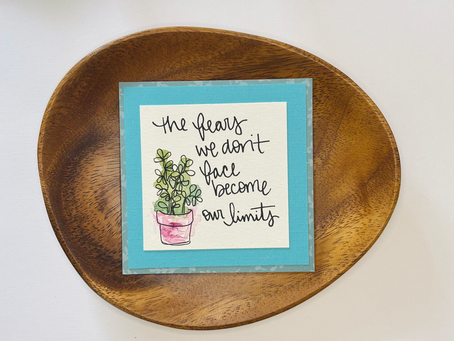 The Fears We Don't Face - Mini Painting