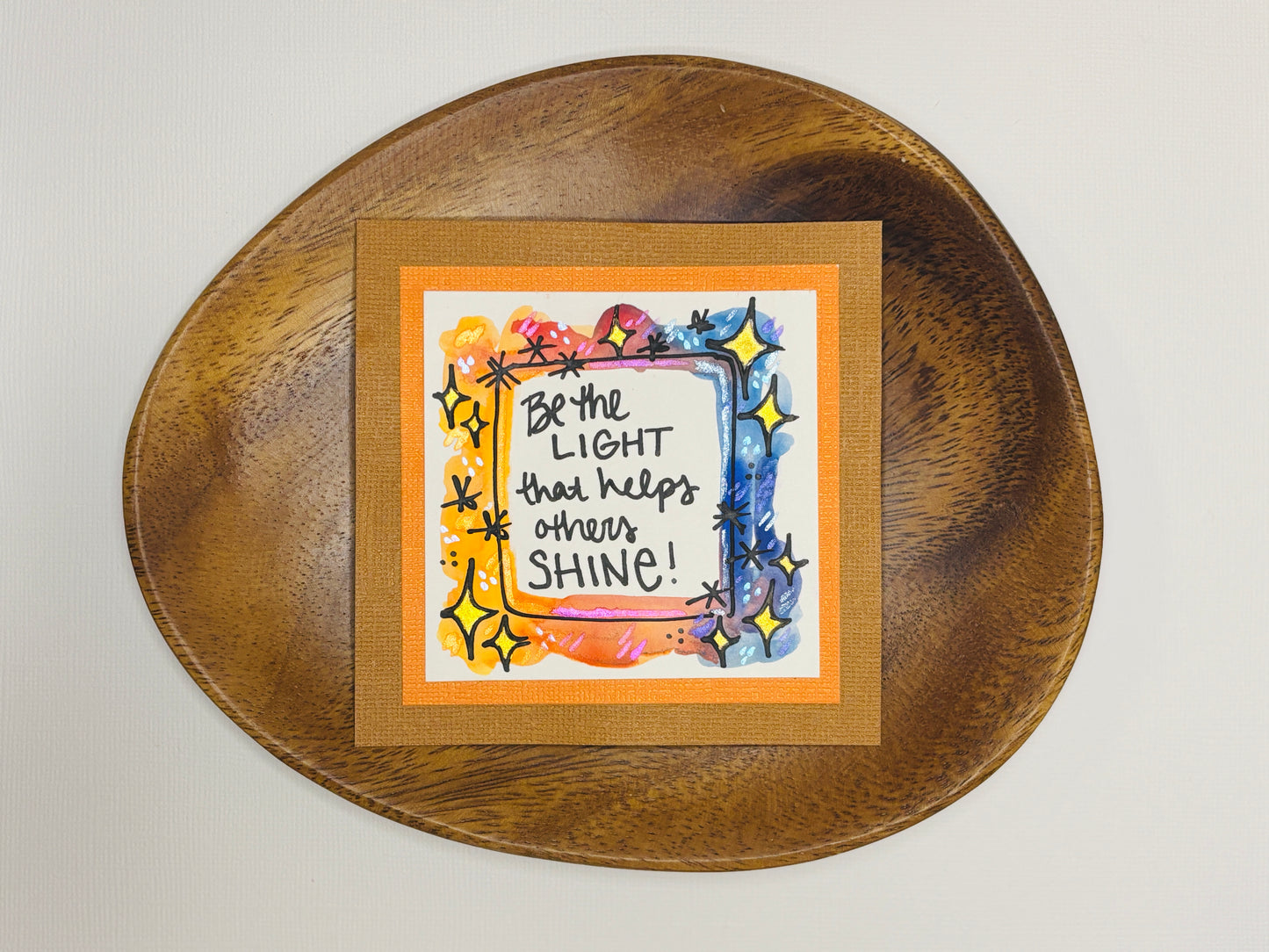 Help Others Shine - Mini Painting