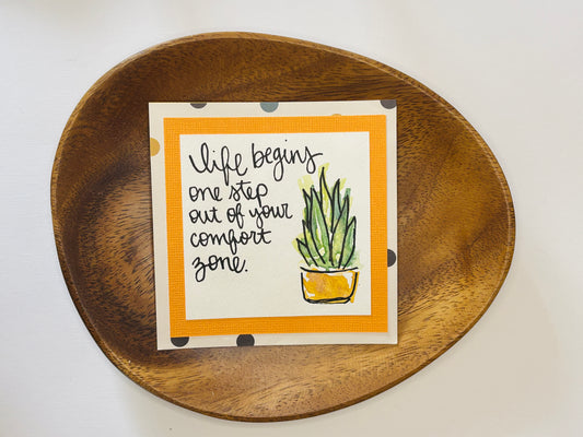 One Step Out - Mini Painting