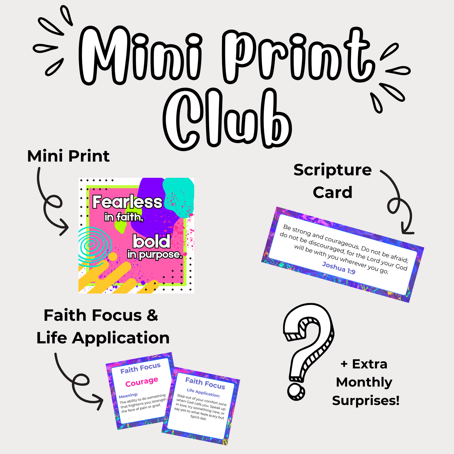 Mini Print Club Monthly Subscription