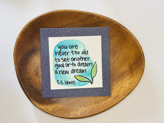Never Too Old - Mini Painting
