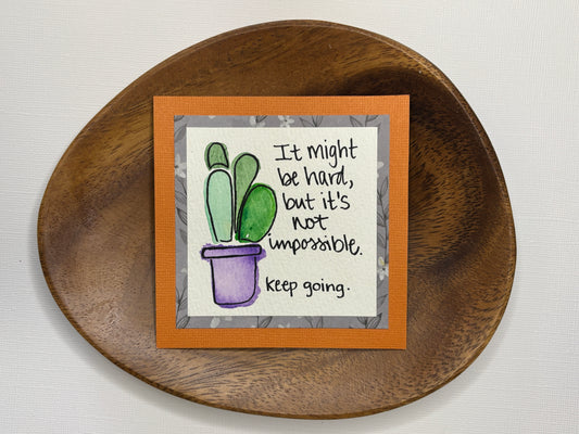 Not Impossible - Mini Painting