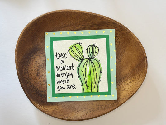 Take a Moment - Mini Painting