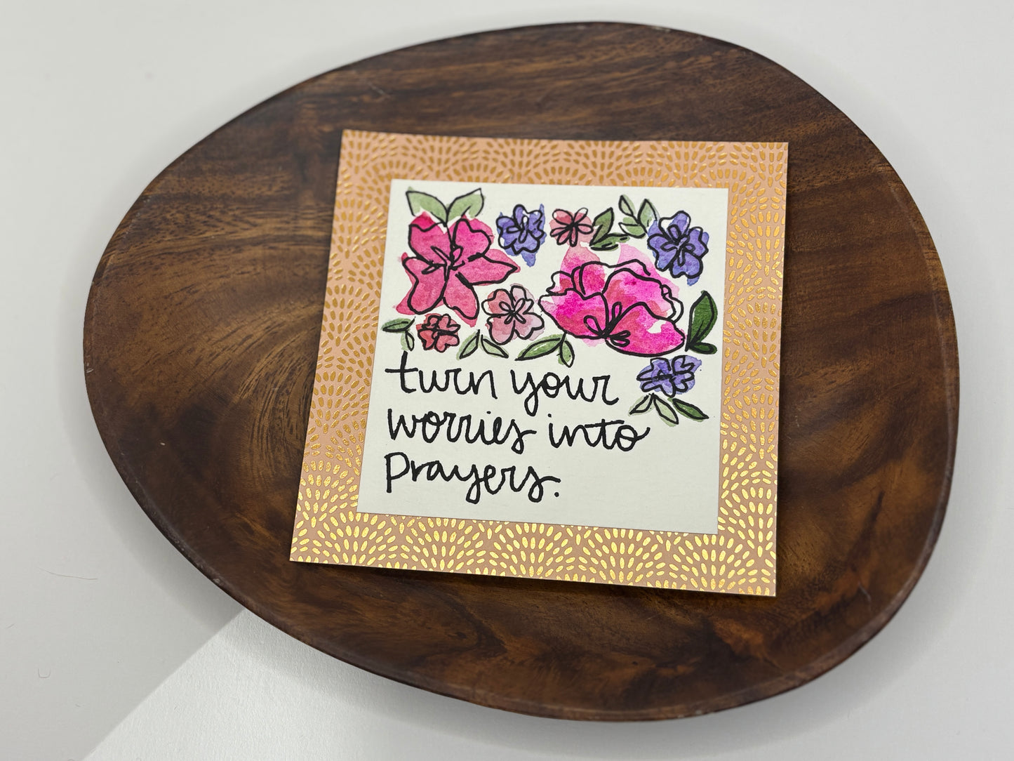 Turn Your Worries - Mini Painting