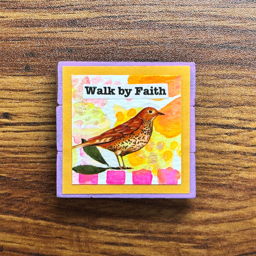Walk By Faith Magnet
