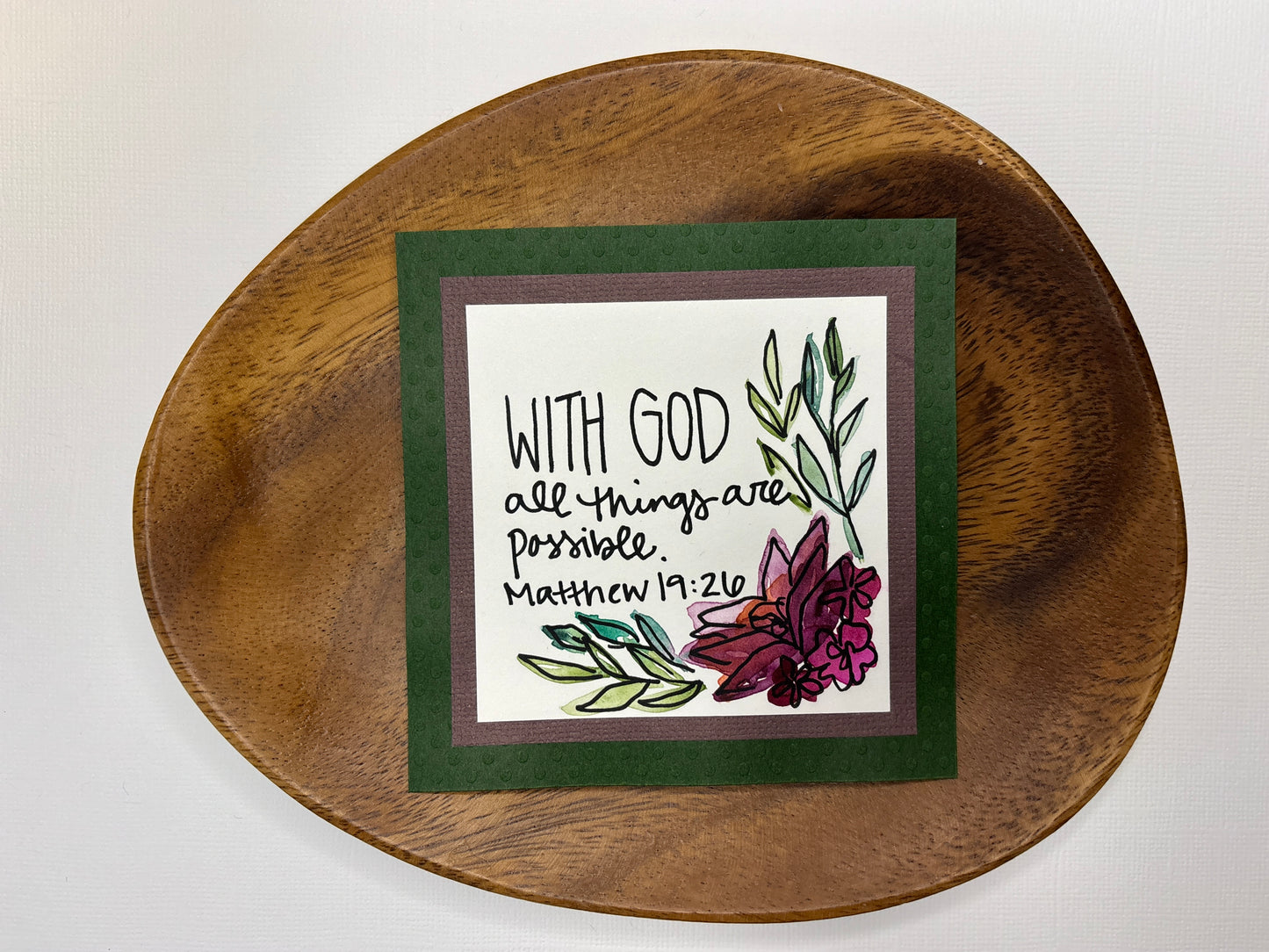 All Things Are Possible - Mini Painting