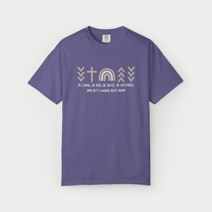 He Did Things Comfort Colors® Graphic Tee