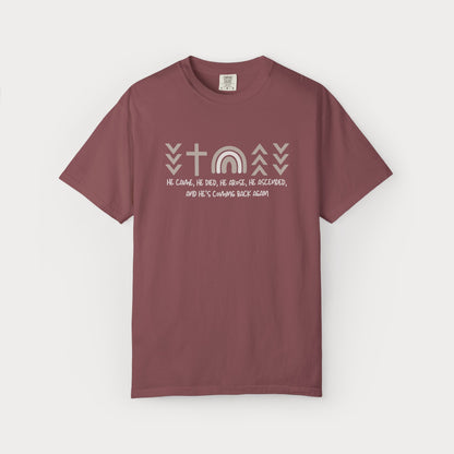 He Did Things Comfort Colors® Graphic Tee
