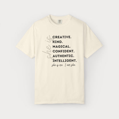 She Is Graphic Tee