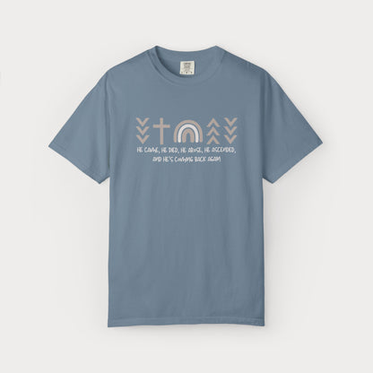 He Did Things Comfort Colors® Graphic Tee