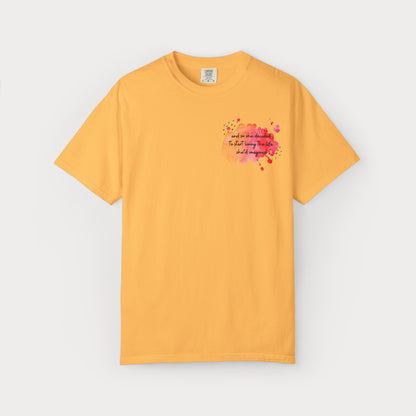 Live the Life She Imagined Comfort Colors® Graphic Tee