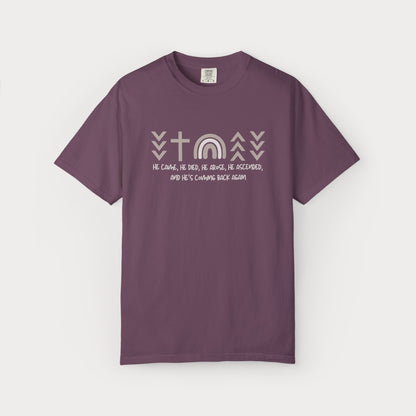 He Did Things Comfort Colors® Graphic Tee