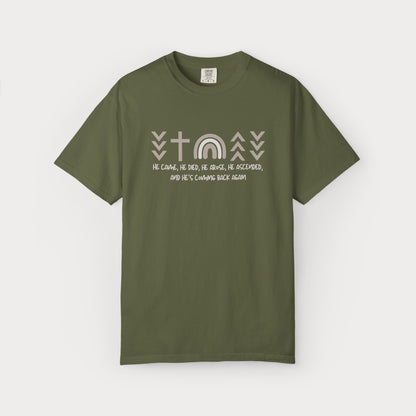 He Did Things Comfort Colors® Graphic Tee