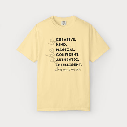 She Is Graphic Tee