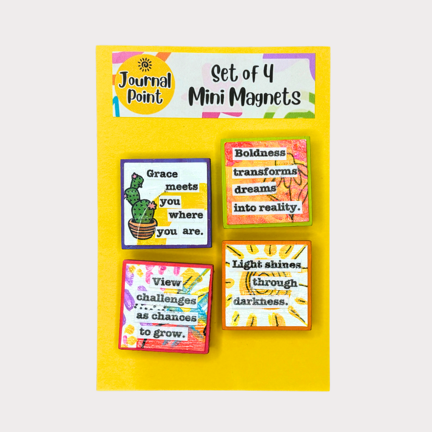 Mini Magnets Set of 4