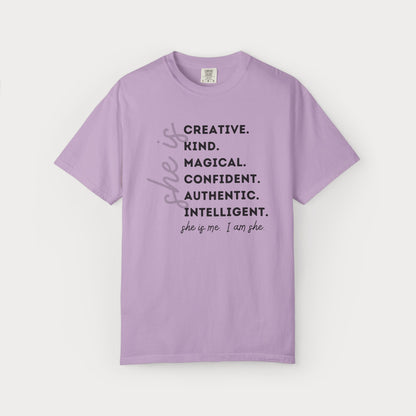 She Is Graphic Tee