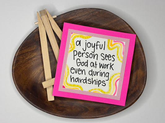 JOY Themed Mini Paintings