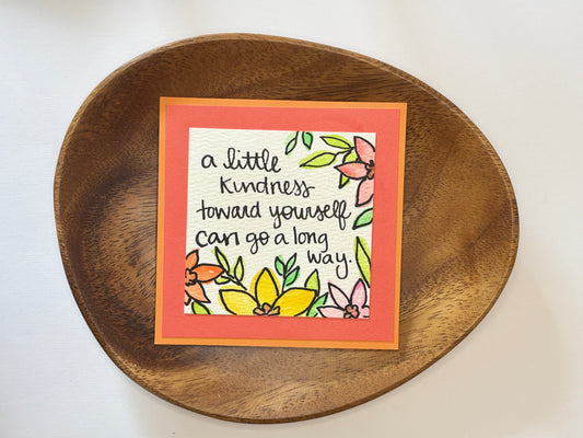 A Little Kindness - Mini Painting