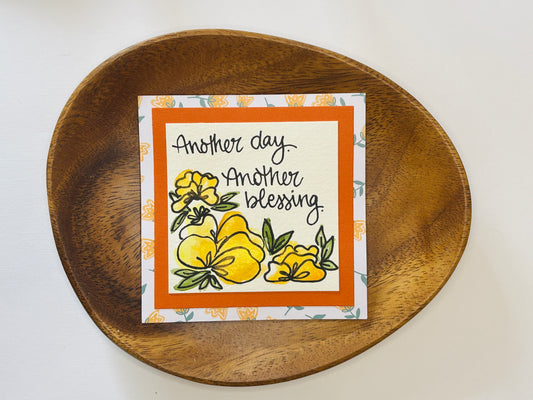 Another Day Another Blessing - Mini Painting