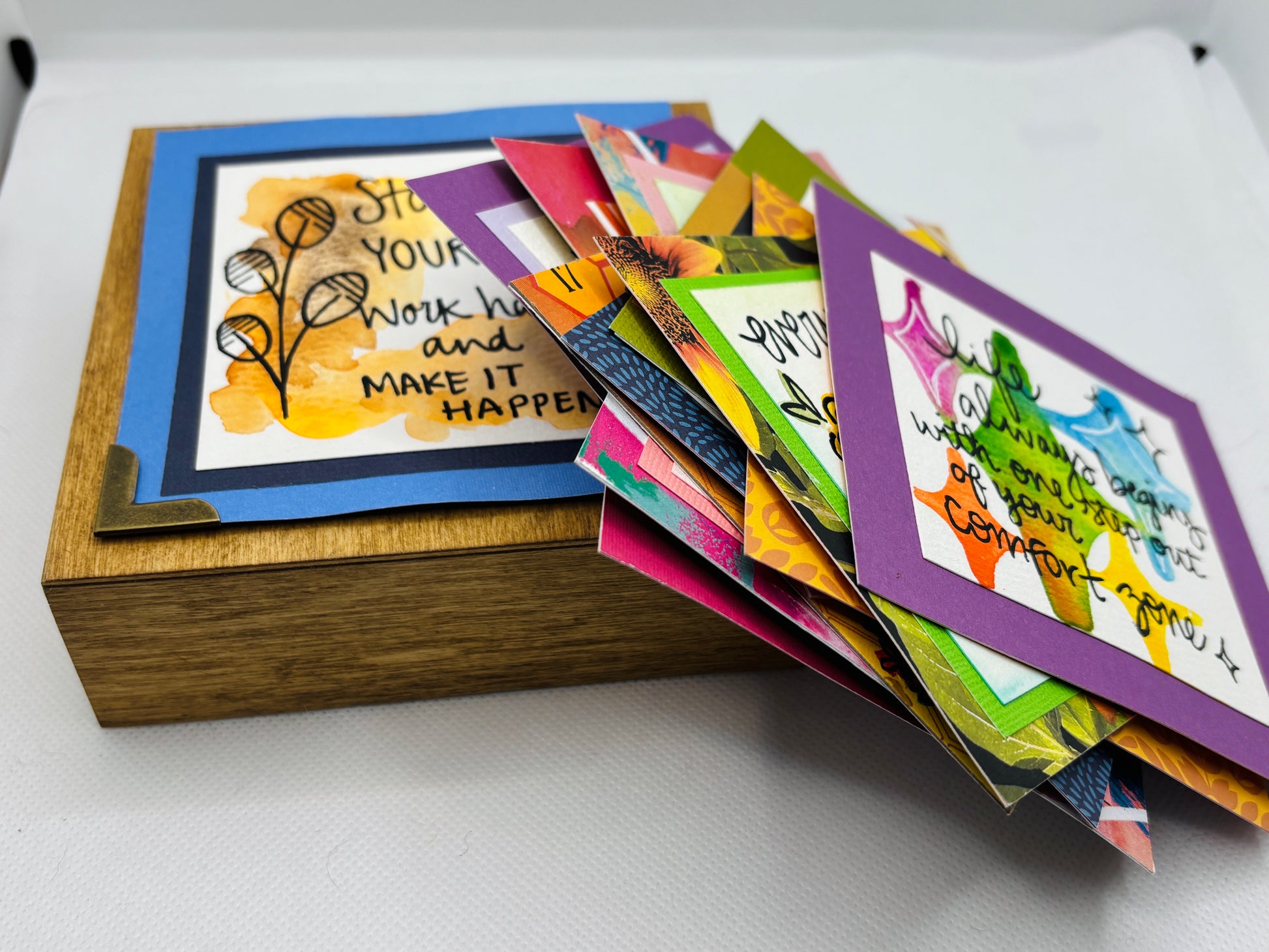 Box Frames with Mini Paintings