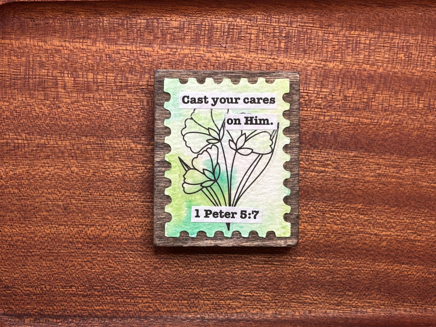 Cast Your Cares - Magnet