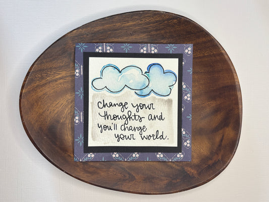 Change Your Thoughts - Mini Painting
