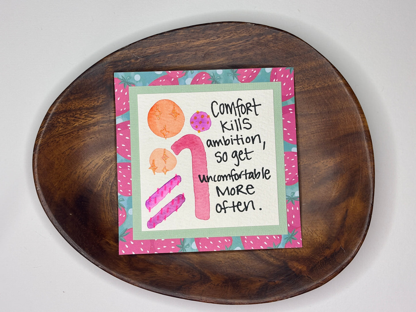 Comfort Kills Ambition - Mini Painting