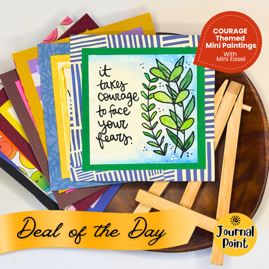 COURAGE Themed Mini Paintings