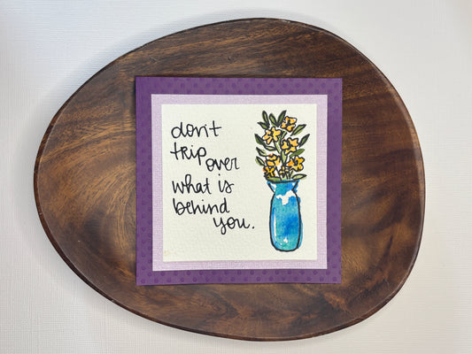 Don't Trip - Mini Painting