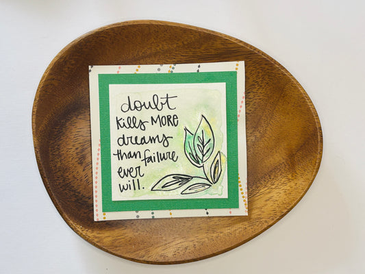 Doubt Kills - Mini Painting