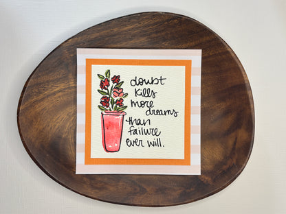 Doubt Kills - Mini Painting