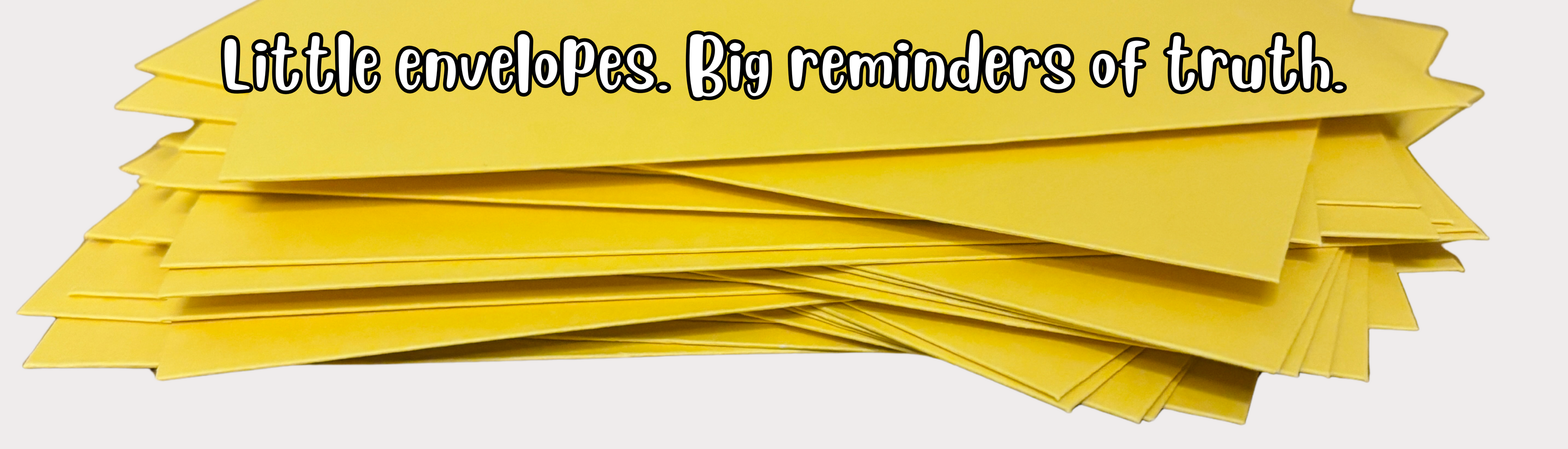 Stack of Happy Mail Envelopes