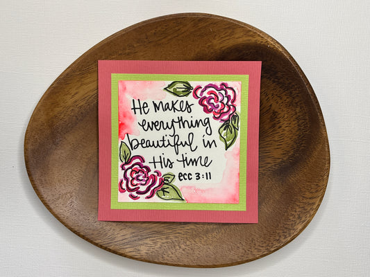 Everything Beautiful - Mini Painting