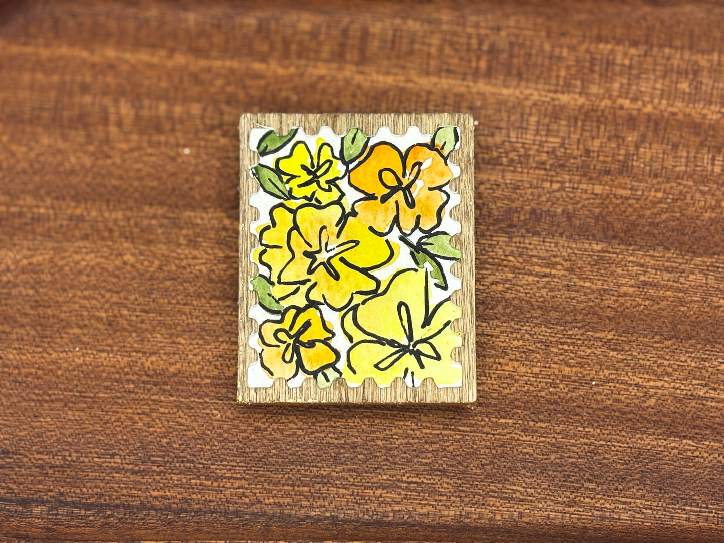 Flowers 4 - Magnet