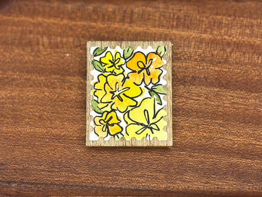 Flowers 4 - Magnet