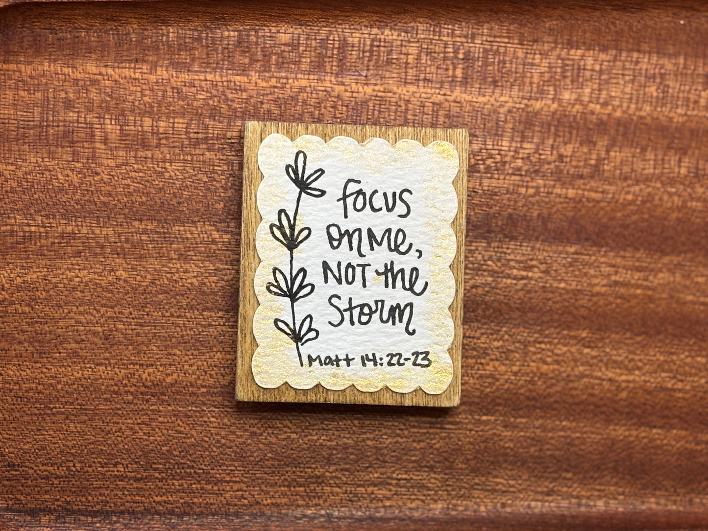 Focus on Him - Magnet